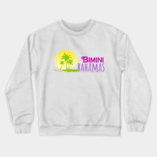 Life's a Beach: Bimini, Bahamas Crewneck Sweatshirt